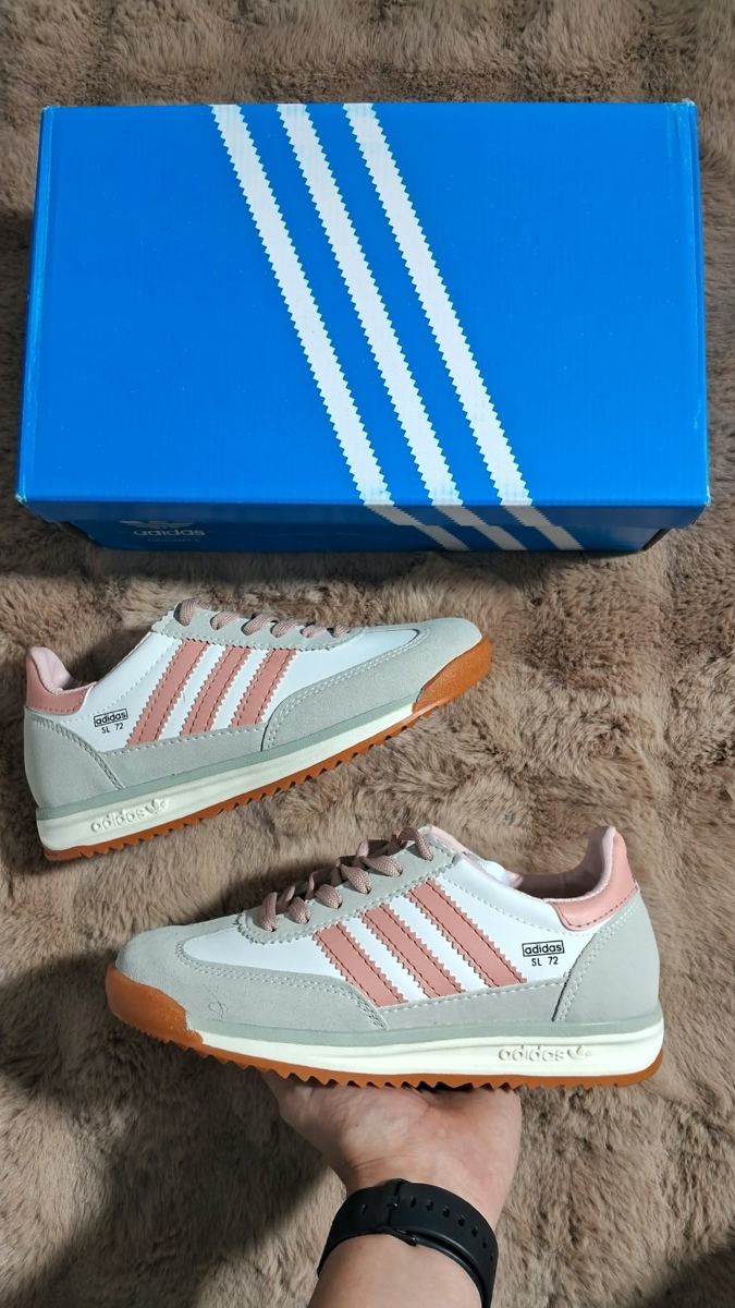 Adidas SL 72 Blanco / Rosa