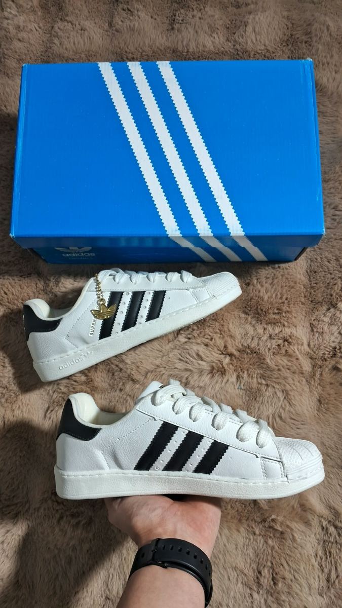 Adidas Superstar Blanco / Negro